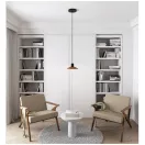 Smarter 01-4054 Fresno d24cm fa búrás 1xE27 függesztett lámpa