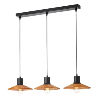   Smarter 01-4056 Fresno 24x83x113,5cm 3xE27 fa búrás függeszett lámpa