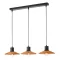 Smarter 01-4056 Fresno 24x83x113,5cm 3xE27 fa búrás függeszett lámpa