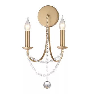 Smarter 02-992 Aphrodite 2xE14 kristály dekoros falikar