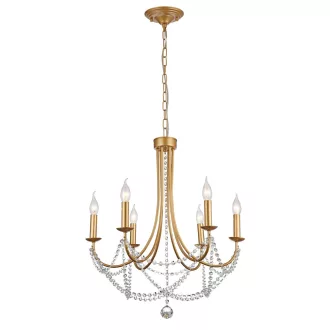 Smarter 02-994 Aphrodite 6xE14 kristály dekoros csillár