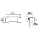 Smarter 04-470 Cameo 25x9,4cm, 2xGU10 spot lámpa