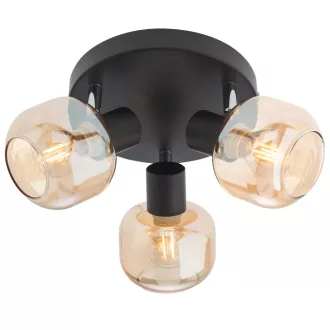 Smarter 04-485 Amber 33,8x13,3cm, 3xE14 spot lámpa