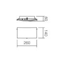 Smarter Clouds gyerekszobába illő fali lámpa