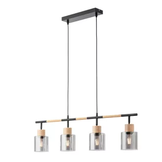   Smarter 04-530 Hansen 4xE27 billenthető fejes függesztett lámpa