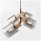 Smarter 04-530 Hansen 4xE27 billenthető fejes függesztett lámpa