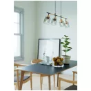 Smarter 04-530 Hansen 4xE27 billenthető fejes függesztett lámpa