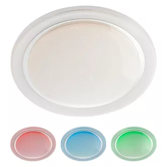   Smarter 05-917 Andes d48cm, távirányítós, dimm, CCT, RGB mennyezeti lámpa