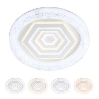   Smarter 05-921 Azuki 49x8,5cm, 8140lm, 3000-4000-6000K, távirányítós, dimm, mennyezeti lámpa