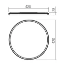 Smarter 05-938 Memo d42cm, 2200lm, 4000K mennyezeti lámpa