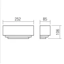 Smarter 05-954 Peg 1xE14 fali lámpa