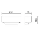 Smarter 05-955 Peg 1xE14 fali lámpa