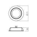 Smarter 70031 ELC 015 bútorba építhető lámpa