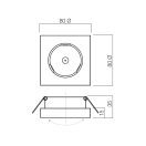 Smarter 70282 MT 111 mennyezetbe építhető lámpa