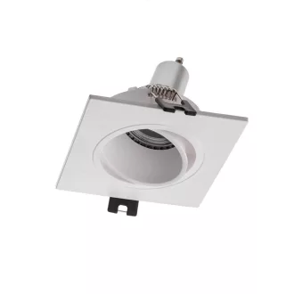   Smarter 70392 Pt  9,3x9,3cm, billenthető, 1xGU10 mennyezetbe építhető lámpa