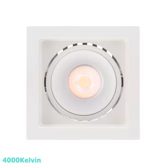   Smarter 70414 MT 148 billenthető, 8,4x8,4cm, 897lm, 4000K mennyezetbe építhető lámpa