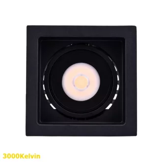   Smarter 70415 MT 148 billenthető, 8,4x8,4cm, 860lm, 3000K mennyezetbe építhető lámpa