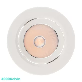   Smarter 70427 PT 08 billenthető, d10,5cm, 4000K, 920lm mennyezetbe építhető lámpa