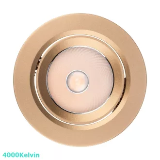   Smarter 70429 PT 08 billenthető, d10,5cm, 4000K, 920lm mennyezetbe építhető lámpa