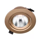 Smarter 70429 PT 08 billenthető, d10,5cm, 4000K, 920lm mennyezetbe építhető lámpa