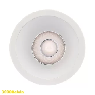   Smarter 70444 PT 09 fix, d8,1cm, 3000K, 500lm mennyezetbe építhető lámpa