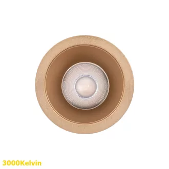   Smarter 70446 PT 09 fix, d8,1cm, 3000K, 500lm mennyezetbe építhető lámpa