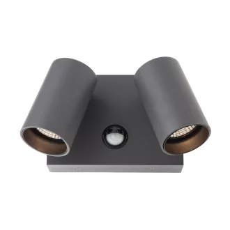   Smarter 90634 Alan mozgásérzékleős, IP65, 2200/3000/4000K 2x572lm kültéri fali lámpa