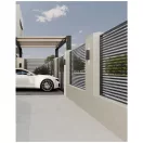 Smarter 90636 Sonny IP54, állítható fényvetésű 2200/3000/4000K 696lm kültéri fali lámpa