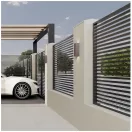 Smarter 90637 Sonny IP54, állítható fényvetésű 2200/3000/4000K 696lm kültéri fali lámpa