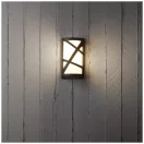 Smarter 9097 Vortex 26,7x14,6cm, IP44 kültéri fali lámpa