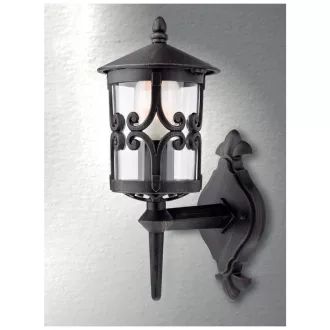   Smarter 9259 Tirol 37,5x15,5cm, 1xE27, IP23 kültéri fali lámpa