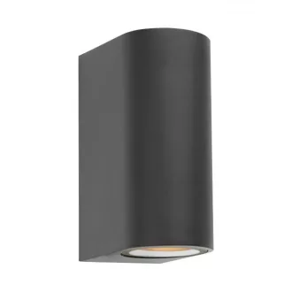   Smarter 9352 Scan 6,7x14,5cm, 2xGU10, IP44 felfelé és lefelé világító kültéri fali lámpa