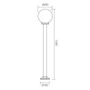 Smarter 9777 Sfera 125x25cm, 1xE27 kültéri álló lámpa