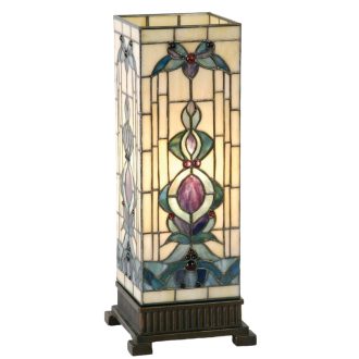 Mirabelle TIF-10301 Tiffany asztali lámpa