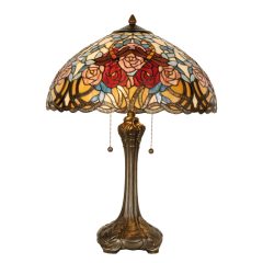 Roberta TIF-10606 Tiffany asztali lámpa