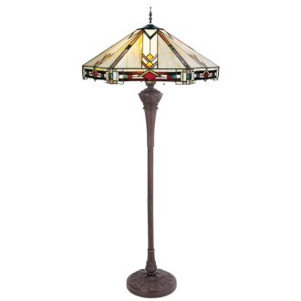 Sona TIF-10904 Tiffany álló lámpa