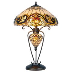 Steve TIF-11001 Tiffany asztali lámpa