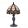 TIF-1116 Tiffany asztali lámpa, búra átmérő 20cm