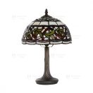 TIF-1124 Tiffany asztali lámpa, búra átmérő 25cm