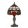 TIF-1125 Tiffany asztali lámpa, búra átmérő 20cm
