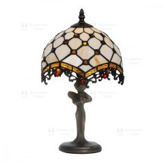 TIF-1130 Tiffany asztali lámpa, búra átmérő 20cm