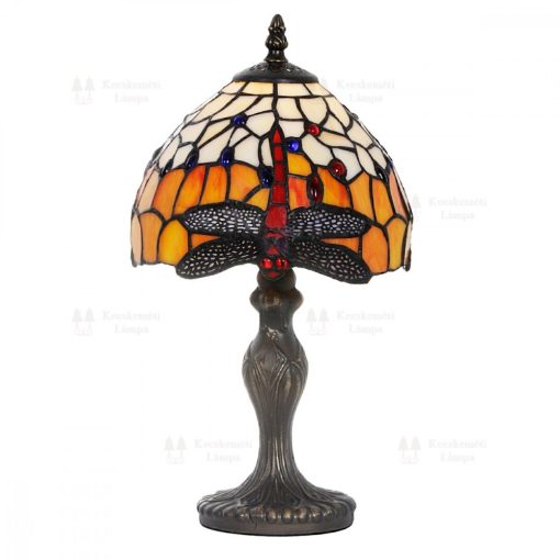 TIF-1133 Tiffany asztali lámpa, búra átmérő 20cm