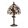 TIF-1134 Tiffany asztali lámpa, búra átmérő 20cm