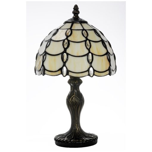 TIF-1137 Tiffany asztali lámpa, búra átmérő 20cm