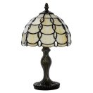 TIF-1137 Tiffany asztali lámpa, búra átmérő 20cm