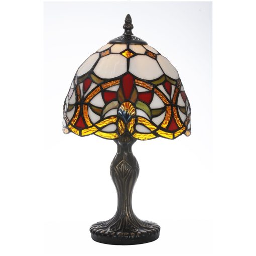TIF-1139 Tiffany asztali lámpa, búra átmérő 20cm