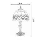 TIF-1141 Tiffany asztali lámpa, búra átmérő 20cm