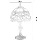 TIF-1146 Tiffany asztali lámpa, búra átmérő 20cm