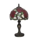 TIF-1151 Tiffany asztali lámpa, búra átmérő 20cm