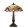 Sone TIF-12401 Tiffany asztali lámpa